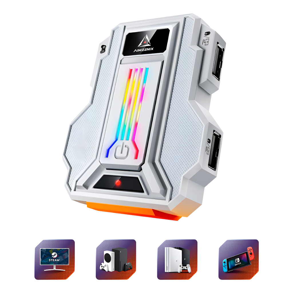 Adaptador Gamer Striker Pro Para Teclado E Mouse No PS4 PS3 Xbox Jogar FPS Com Precisão