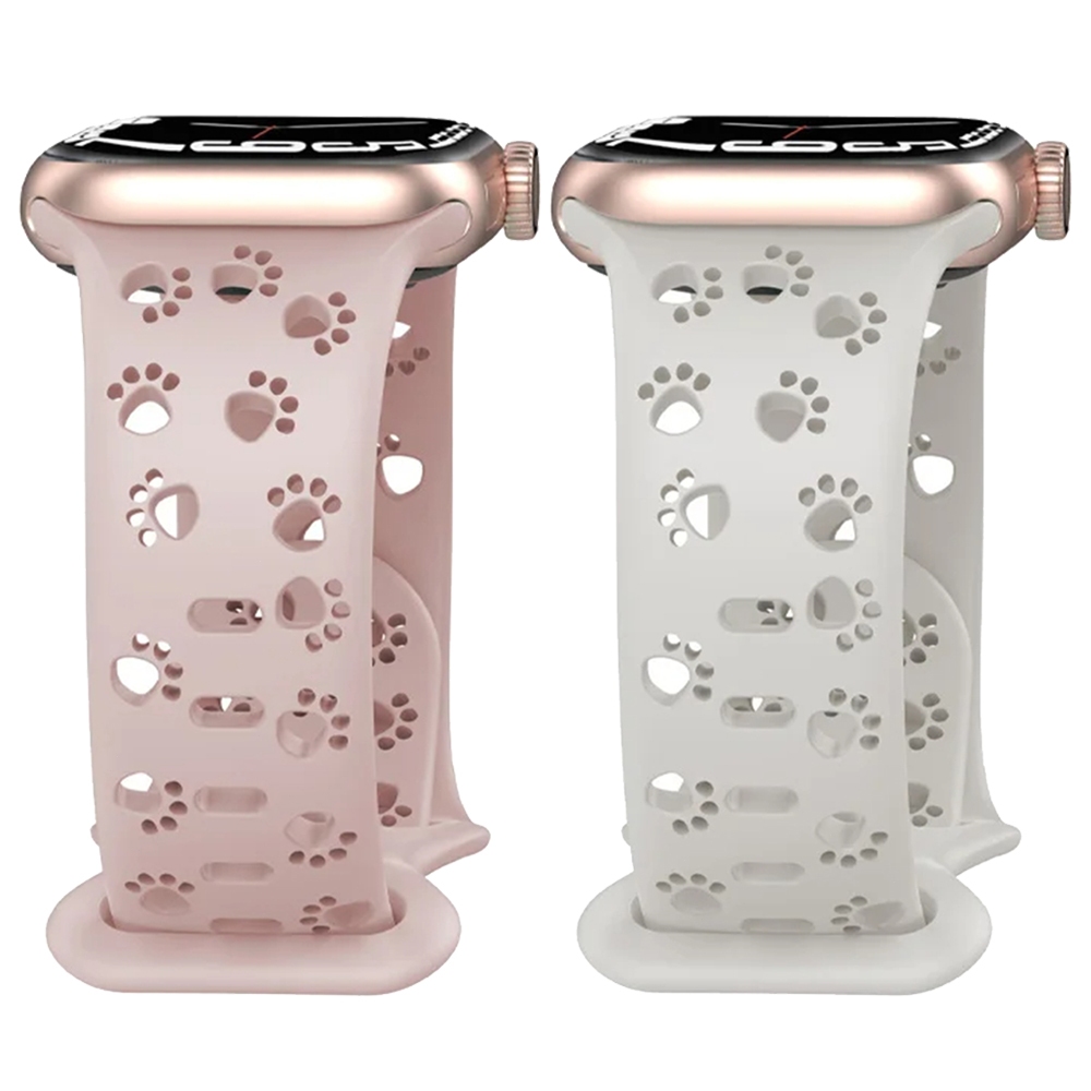 Pulseira Printed de Silicone para Apple Watch 46mm 45mm 44mm 42mm 40mm 38mm Series 12 11 10 9 8 7 SE Ultra 4 3 2 49mm