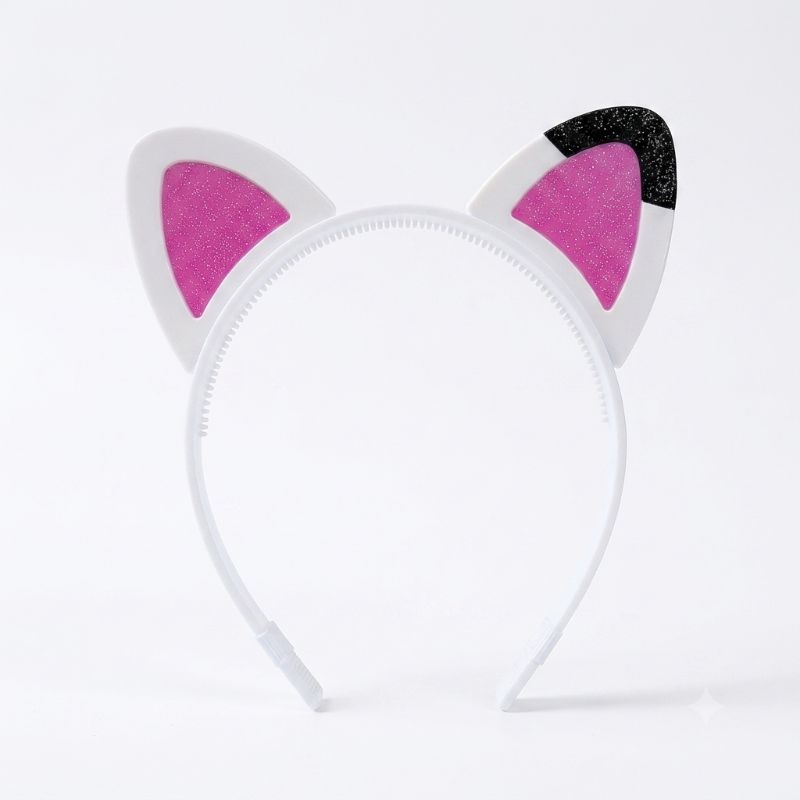 Tiara Gabby Casa Mágica Dollhouse Infantil com Orelhinhas de Gatinho  Fantasia Infantil Luxo