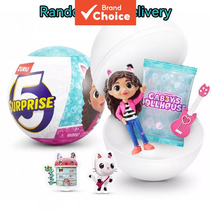 ZURU-5 Surpresa Gabby Dollhouse Egg Toy Caixa Cega Mistério Colecionável Para Crianças Meninas Presente De Aniversário E