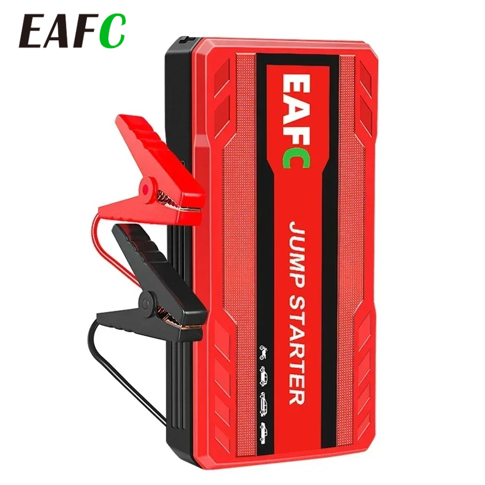 Eafc 12V 600A Carro Portátil Jump Starter Power Bank Booster Cable Bateria Kit De Carregador