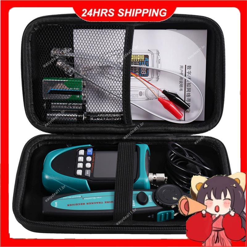 ET615 Pro Testador De Cabo De Rede Multímetro 600M LAN Mapeamento PoE Cable Finder Ethernet Tester