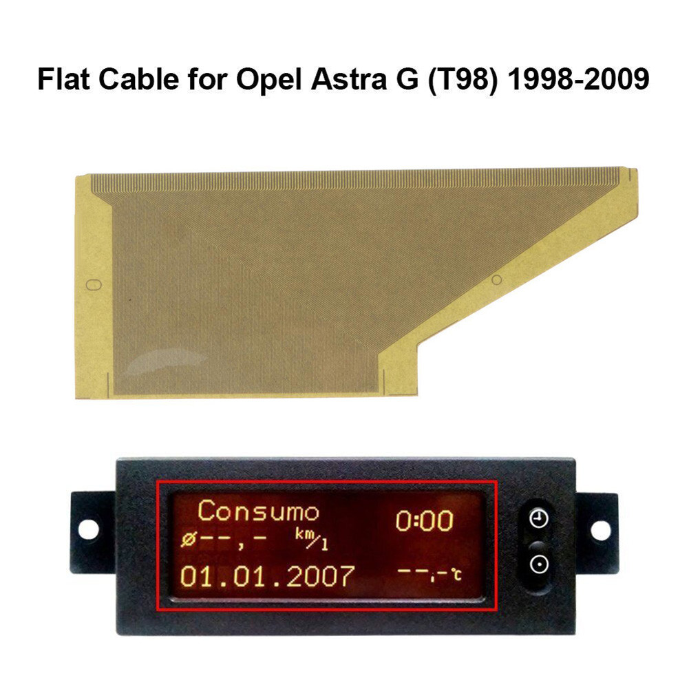 【FALSH SALE】Flat Cable For Opel Info Display LCD Plastic 90562546 Display 024461677-TOOO