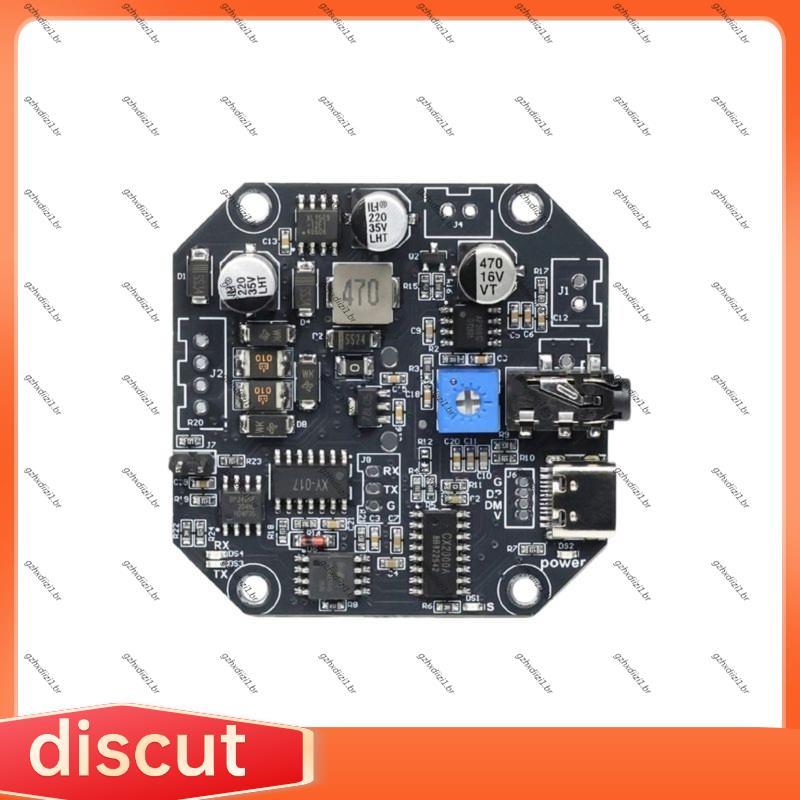 [gzhxdiizi1] Módulo De Controle De Reprodução De MP3 De Voz 20W Placa Áudio RS485 Prompter De Porta Serial-B20F-485 Vers