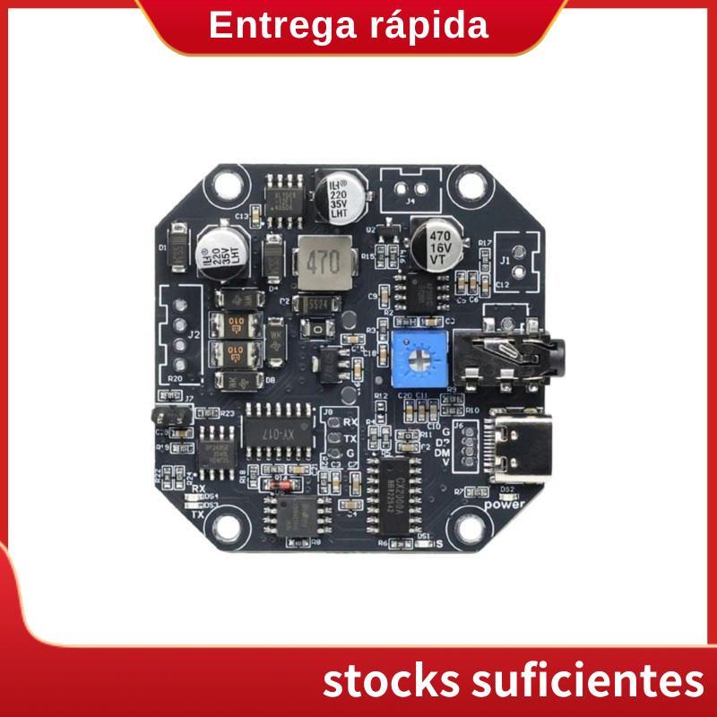 Módulo De Controle De Reprodução De MP3 De Voz 20W Placa Áudio RS485 Porta Serial Prompter-B20F-485 Versão Padrão