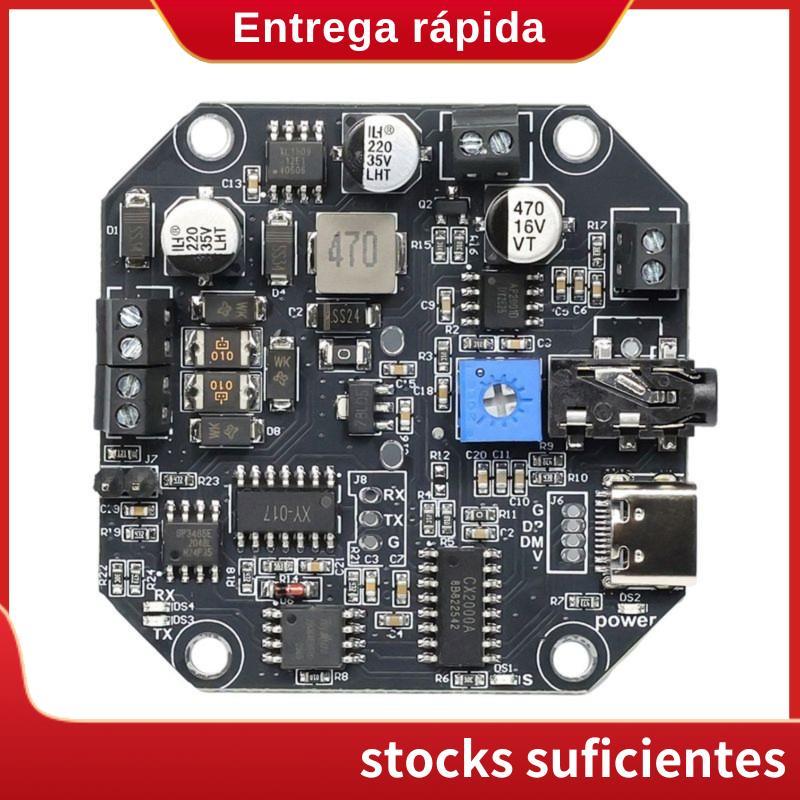 Módulo De Controle De Reprodução De MP3 De Voz 20W Placa Áudio RS485 Porta Serial Prompter-B20F-485 Versão Terminal