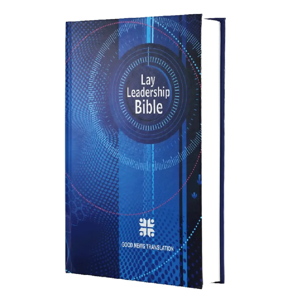BIBLIA EM INGLÊS | LAY LEADERSHIP BIBLE | GOOD NEWS TRANSLATION | CAPA DURA AZUL