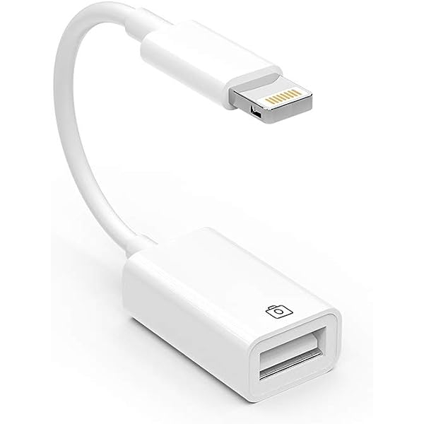 Cabo Otg Para iPhone iPad Usb 3.0 Pendrive Teclado Mais Rapido
