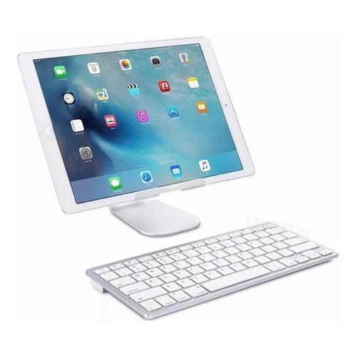 Teclado Bluetooth iPad iPhone Android Mac Note + Suporte B