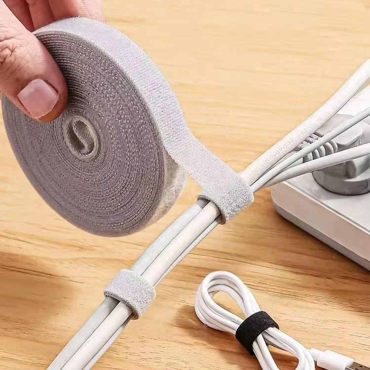 Organizador de Cabos Universal Fita 1 Metro Para Fones de Ouvido, Cabo USB, Carregador de Celular, Cabo HDMI
