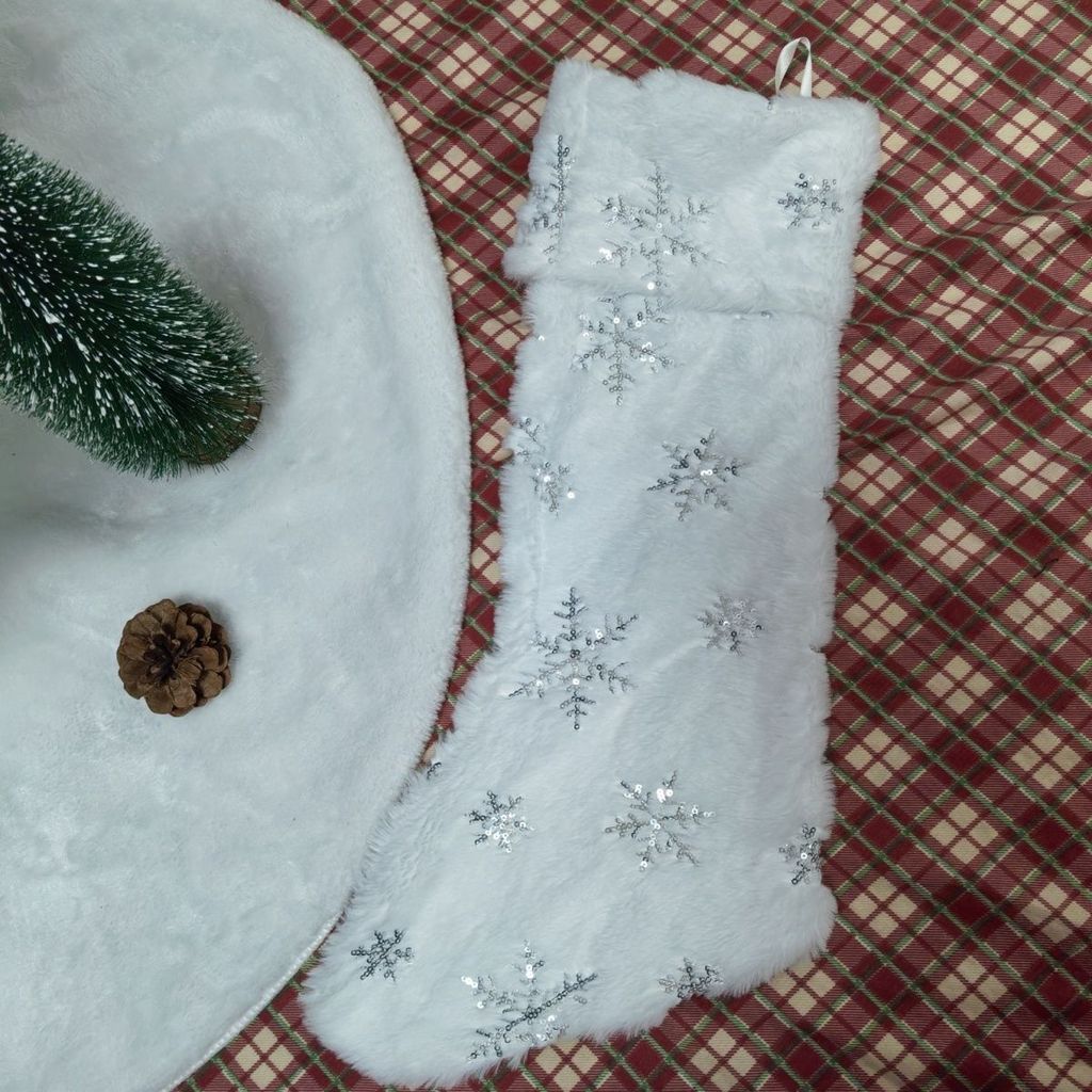 Meias De Floco De Neve De Natal Pingente Bonito Decoração De Quarto Criativo Presente Atmosfera Layout De Cena Pendurado