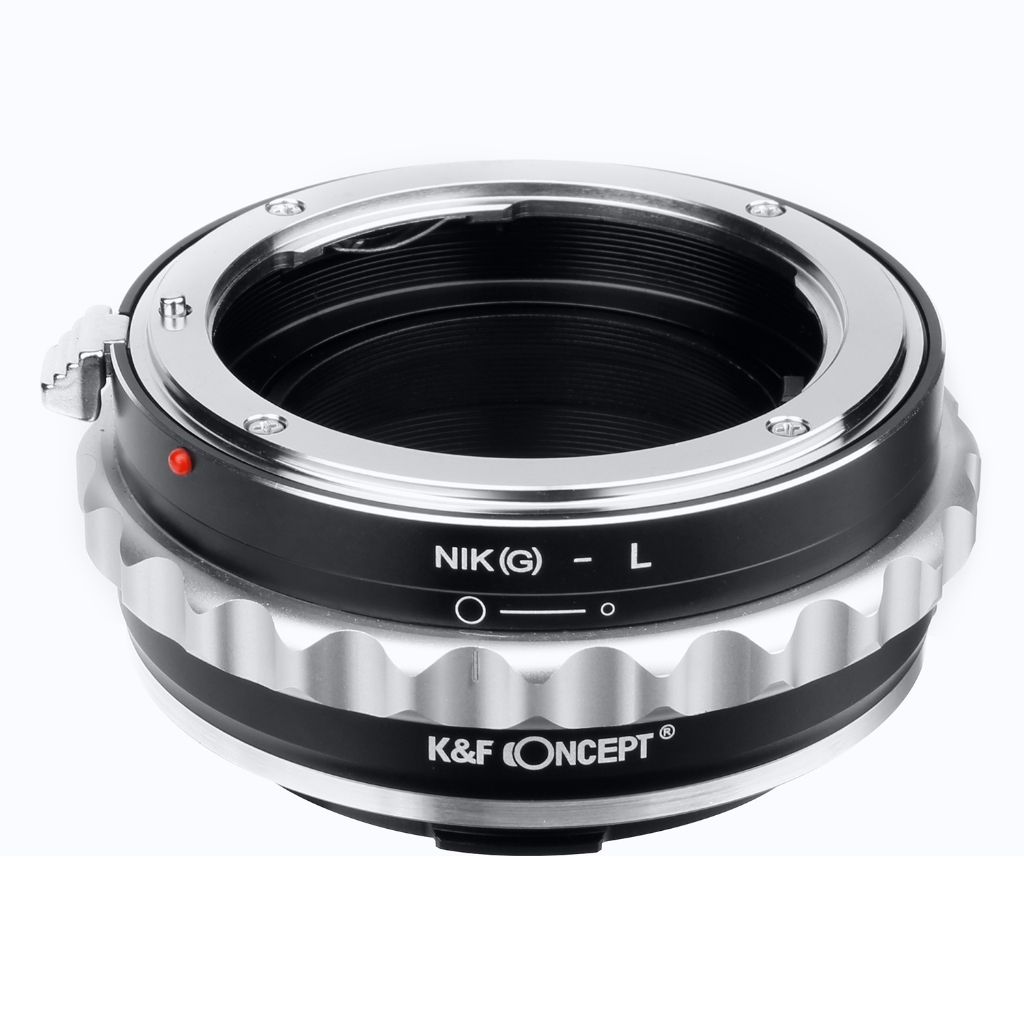 K & F Concept NIK (G)-FX Lente Nikon (Tipo Para Leica SL T Sigma FP Panasonic Adaptador De Montagem De Câmera digital Em