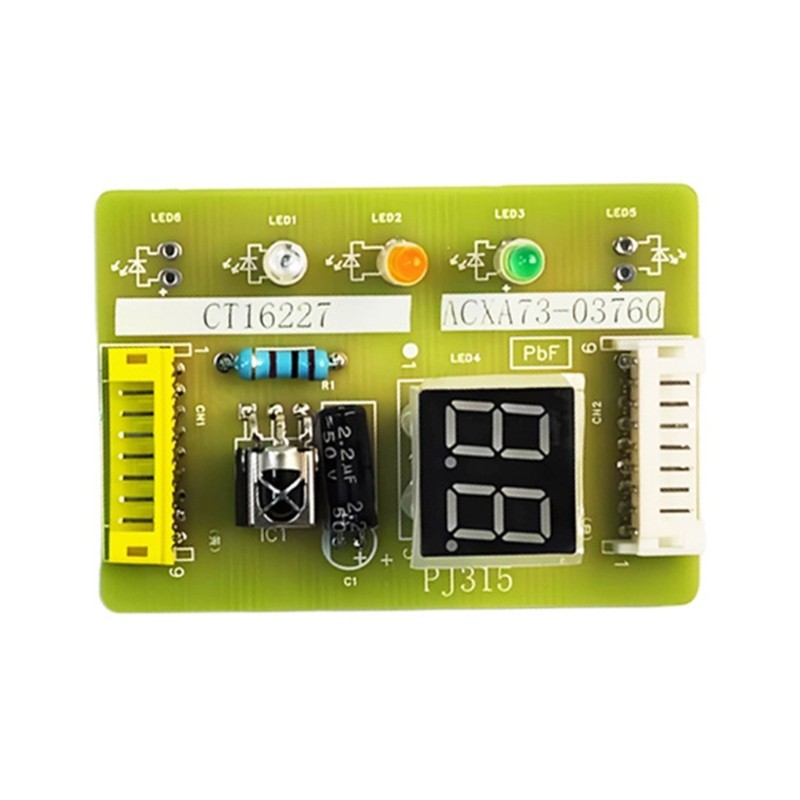 Treeling Ar Condicionado Unidade Interna Placa De Exibição Peça Reparo Para ACXA73-03760 Receptor PCB Com Módulo Numéric