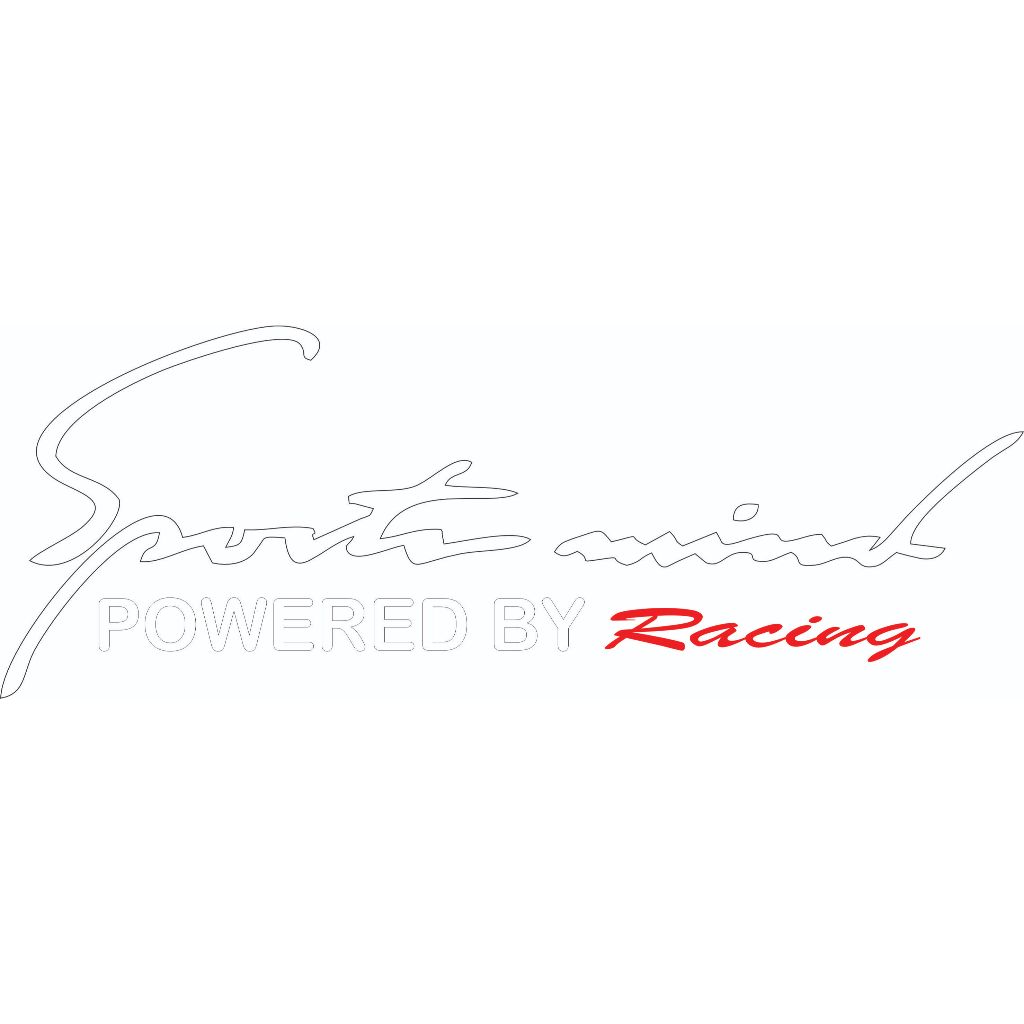 Adesivo Powered  Sports by Carro Racing Mind ASIUEDGH17982GE   AD1259