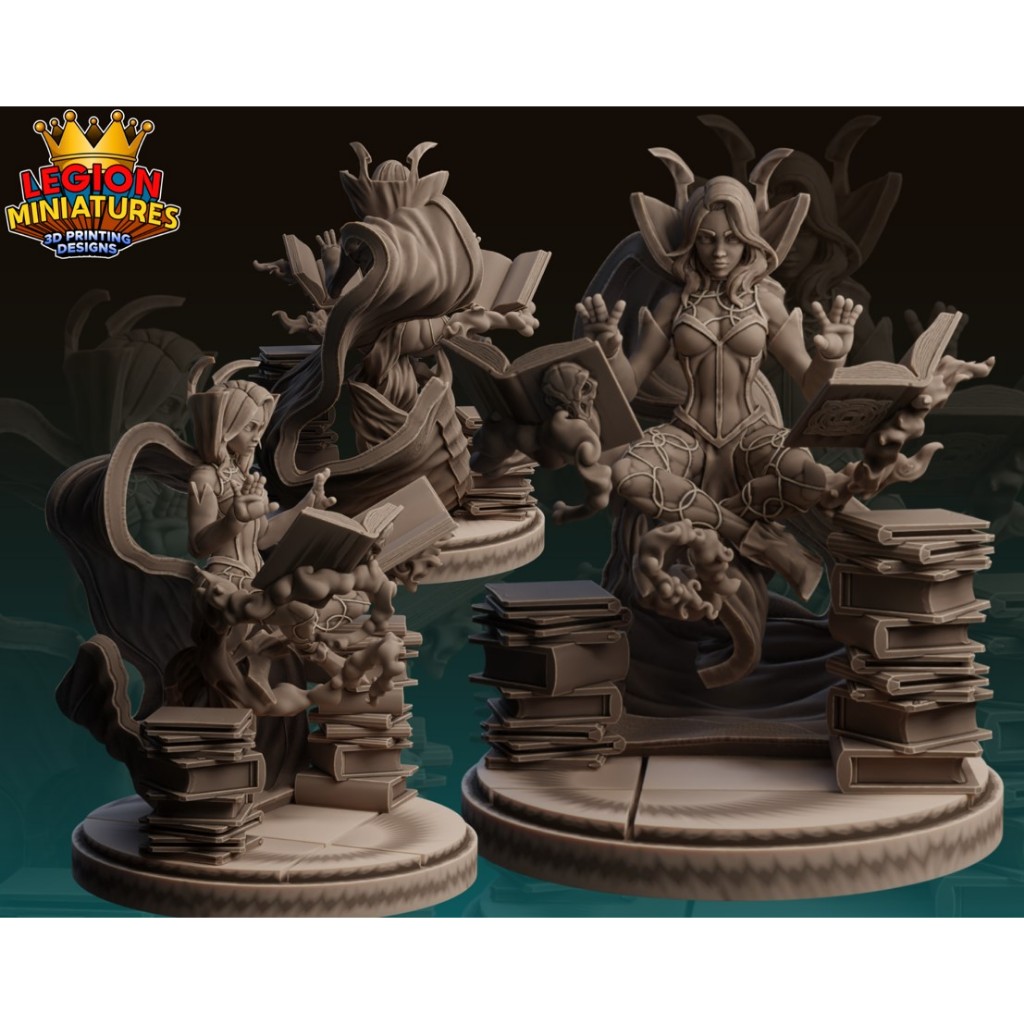 Miniatura para RPG ou Coleção – Clea - Legion miniatures