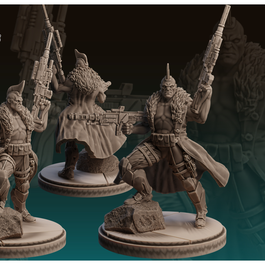 Miniatura para RPG ou Coleção – Yondu - Legion miniatures