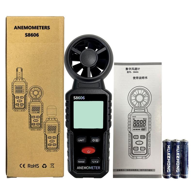 [Preferred] The Wen Factory's digital wind speed meter, wind gauge, high-precision Midea wind speed and air volume teste