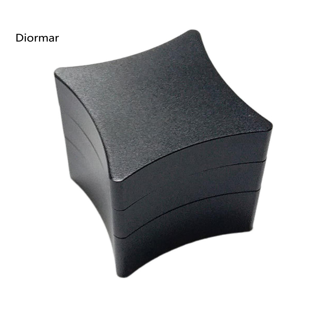Magnetic Cue Tip Chalk Holder Pool 3-section Aluminum Alloy Portable Square Snooker Box Billiard Accessories for Easy