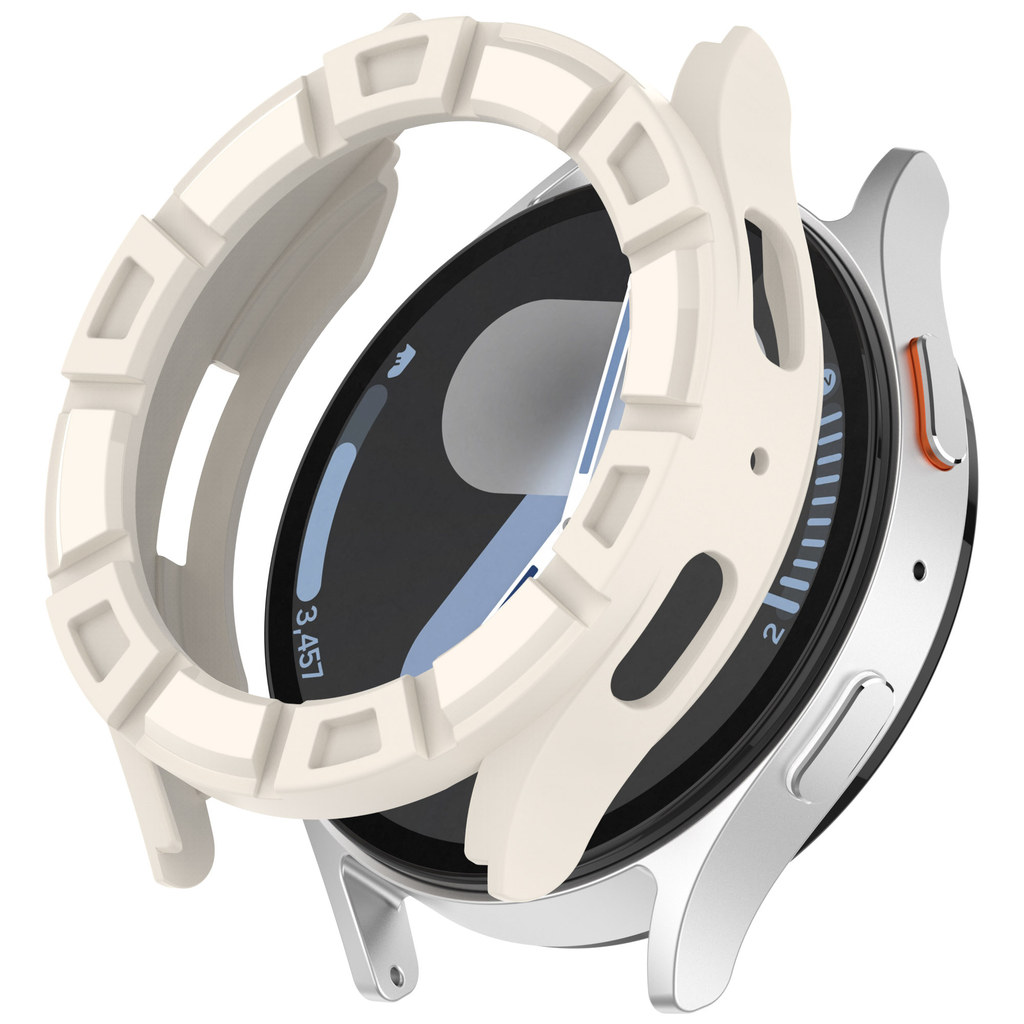 Adequado para Samsung Galaxy watch7 Smart Sports Watch 40mm Capa protetora 44mm Hollow TPU Soft Case Samsung Scale Armor