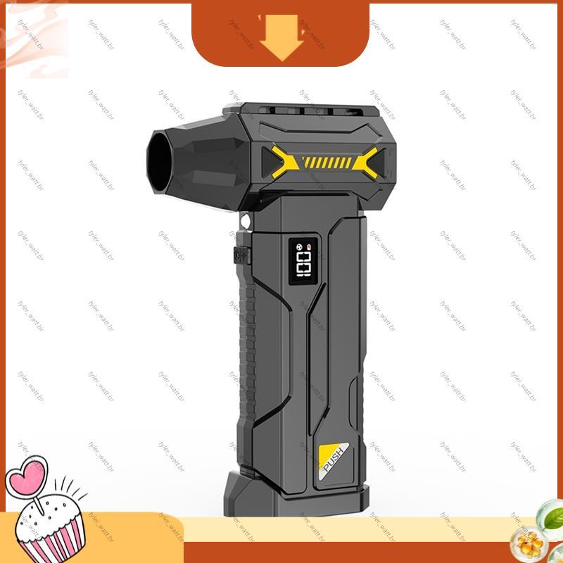 [tyler_w] Ventilador Turbo Sem Escova 990000RPM Violent Wind Speed Ferramenta Elétrica Portátil 6000mAh USB Recarregável