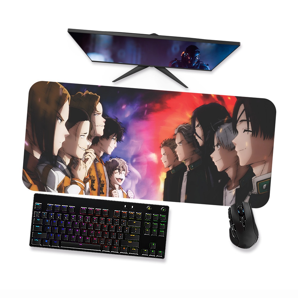 Mousepad Wind Breaker 1 Gamer Grande 90x40 70x30 Speed Antiderrapante Borda Costurada