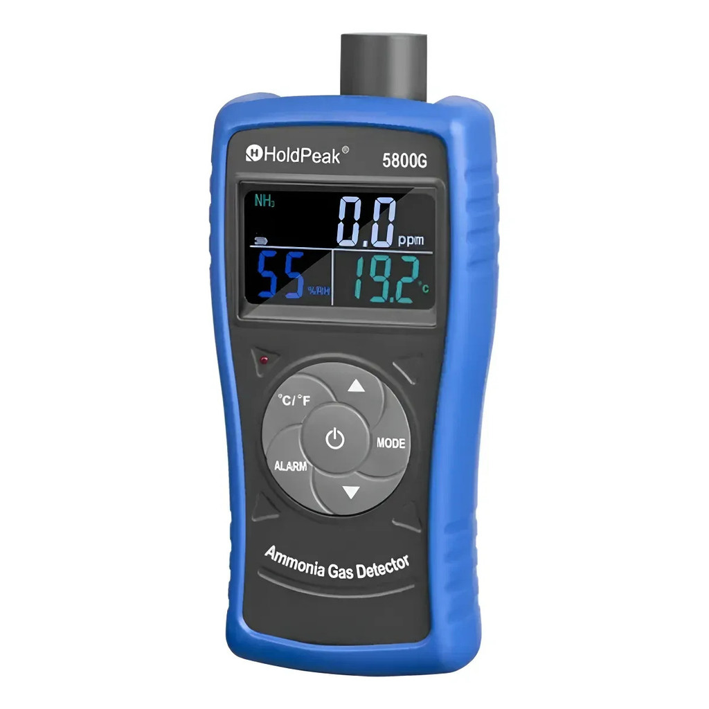 Detector Medidor Gas Amonia Nh3 0-100 Ppm Holdpeak + Nf