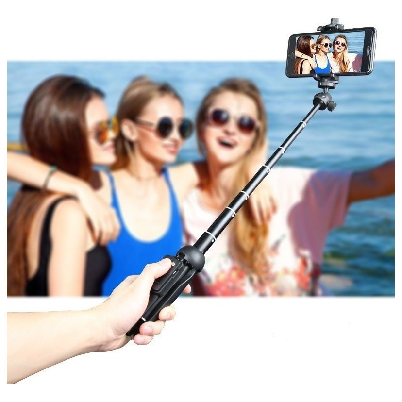 Tripe Para Fixacao De Smart Phone Com Controle Bluetooth