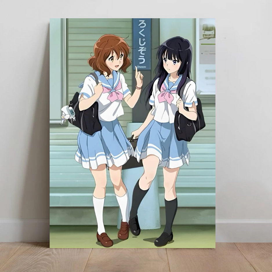 Placa decorativa Sound ! Euphonium Anime Quadro Sound! Euphonium Anime
