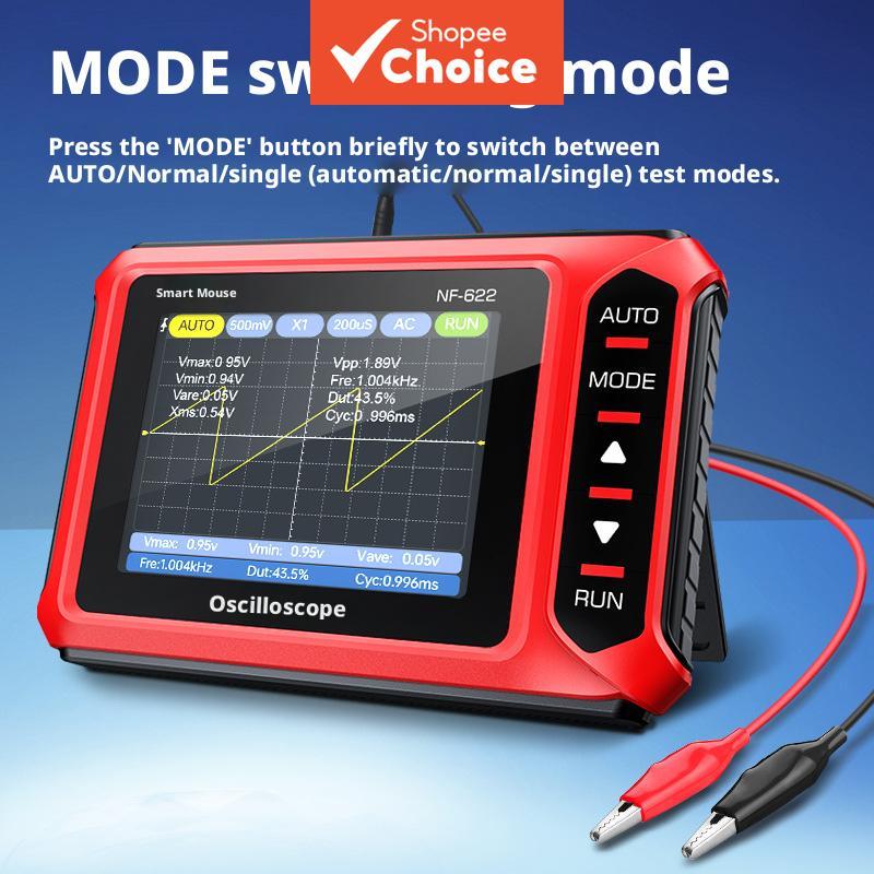 Uma Nova Peça Grande Resistência Multi-Purpose Handheld Osciloscópio Digital Mini Instrumento Portátil