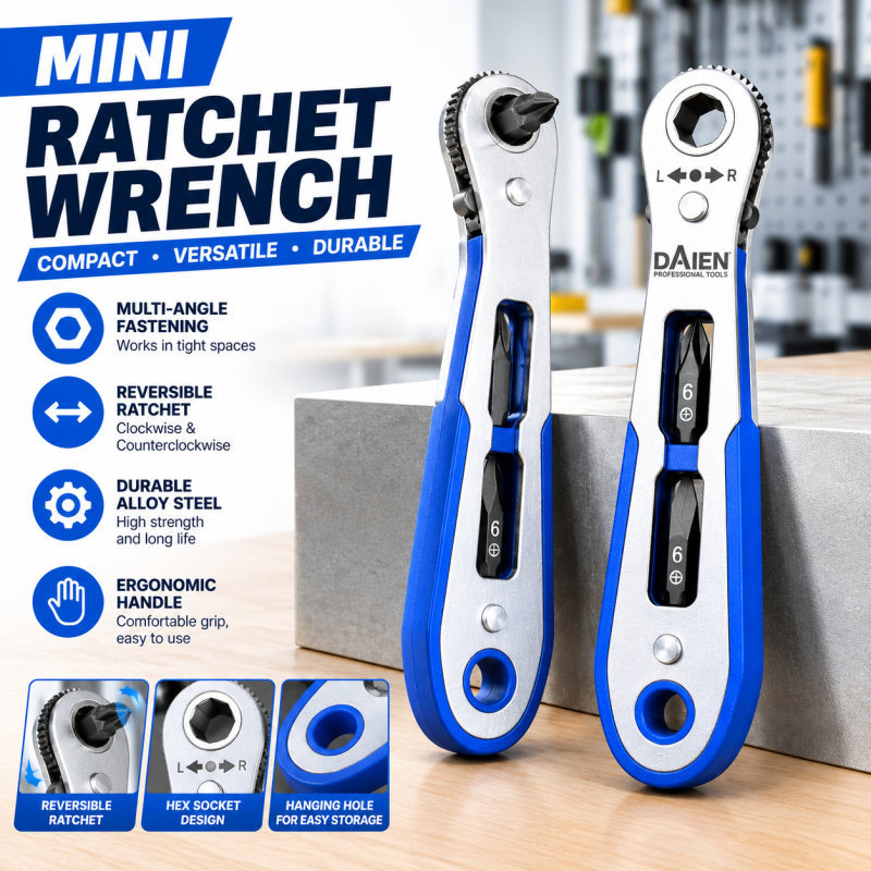 90 ° Angle Right Ratchet Driver Set L-Shape Bending Bit para Reparação de Espaço Apertado