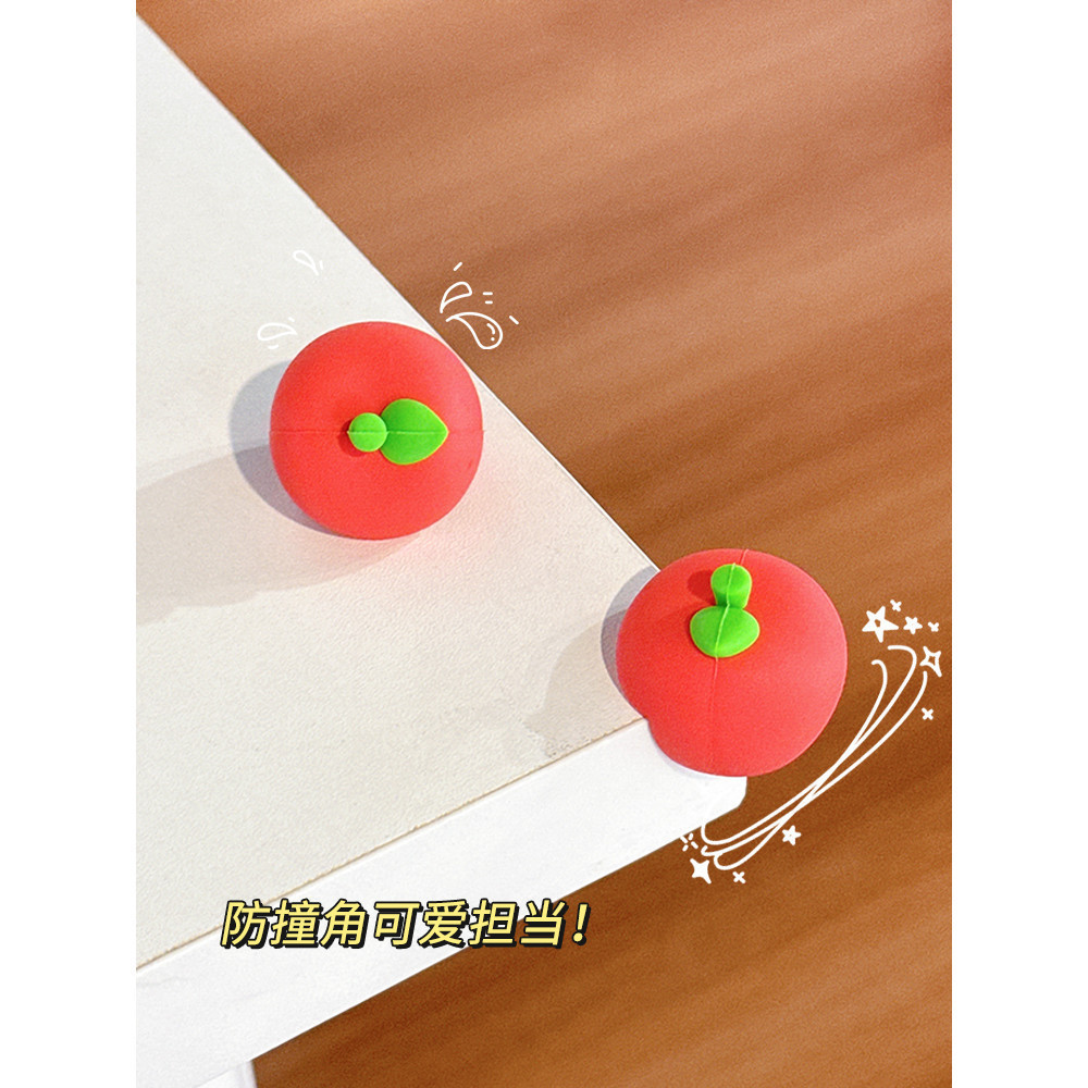 Beautiful fruit table corner protectors，Right-angle anti-collision protective cover，Corner safety guard