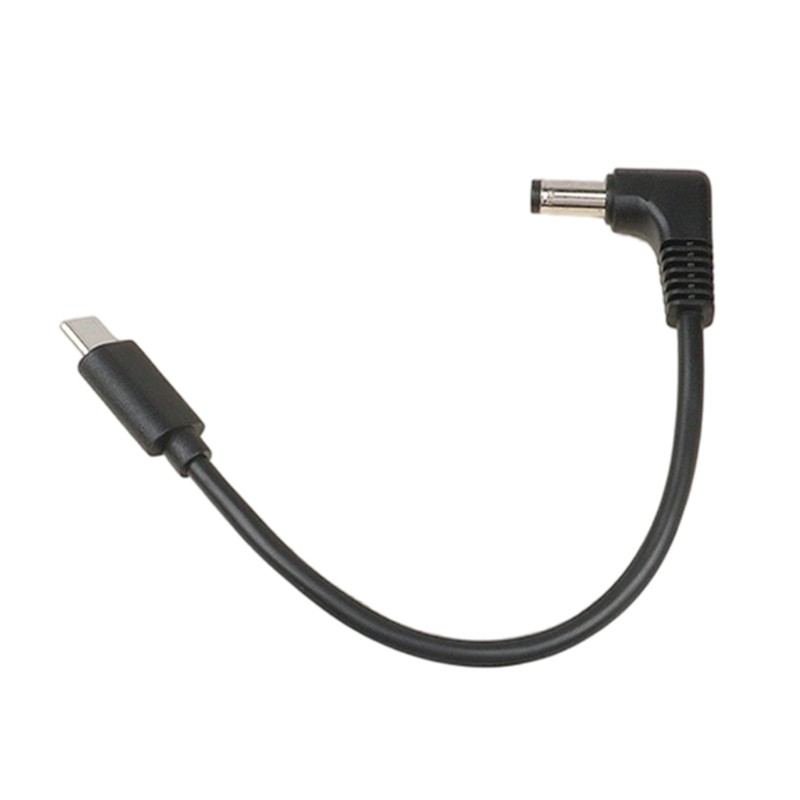 USB C to 12VDC Power Cable, Right Angle 5.5X2.1Mm Router Cord