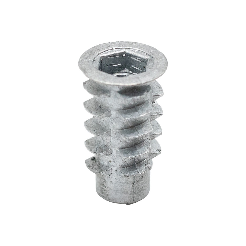 20 Uni Bucha Americana Com Rosca Para Moveis 1/4x20mm