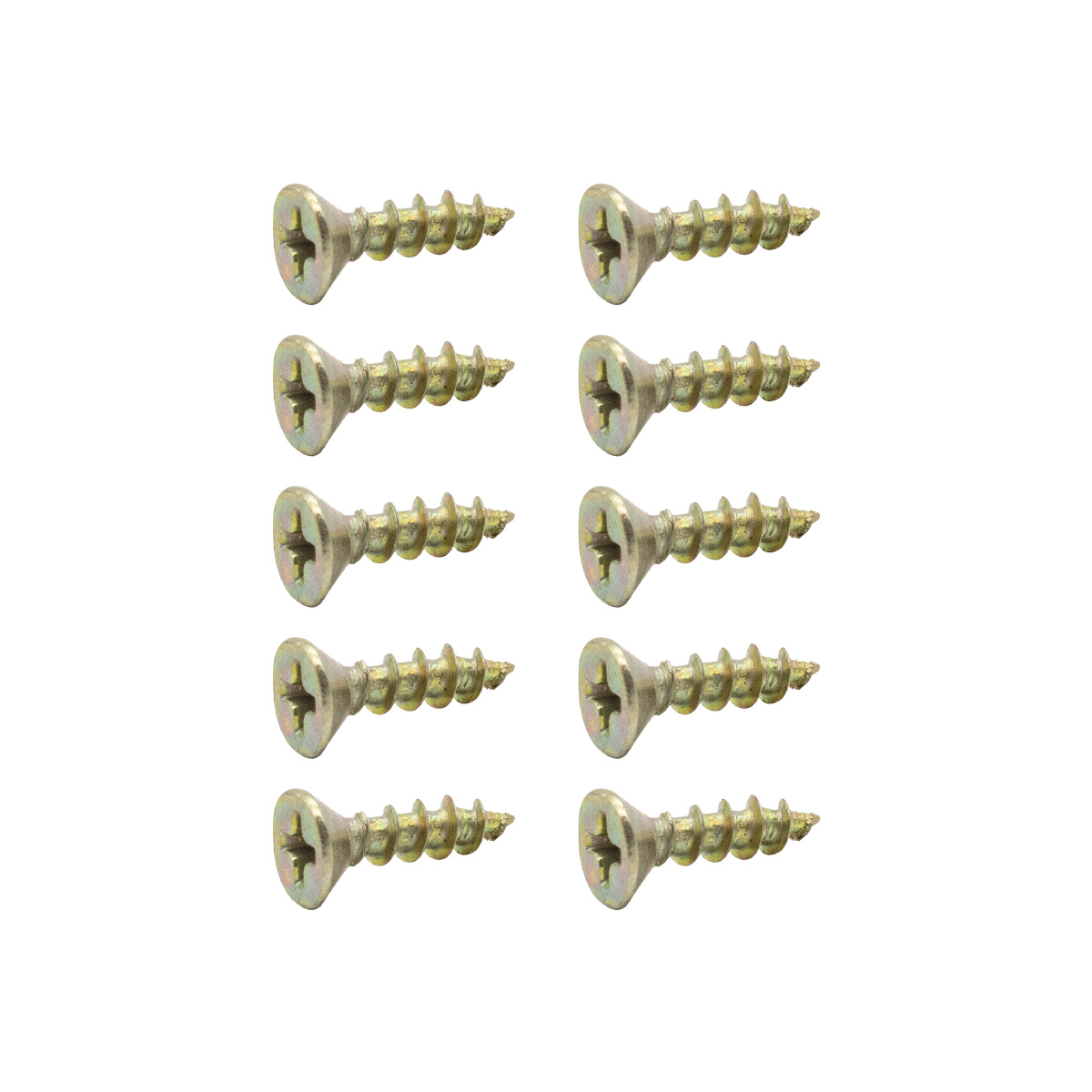 Kit 50 Parafusos Chipboard Phillips Cabeça Chata Madeira 3,5x14mm