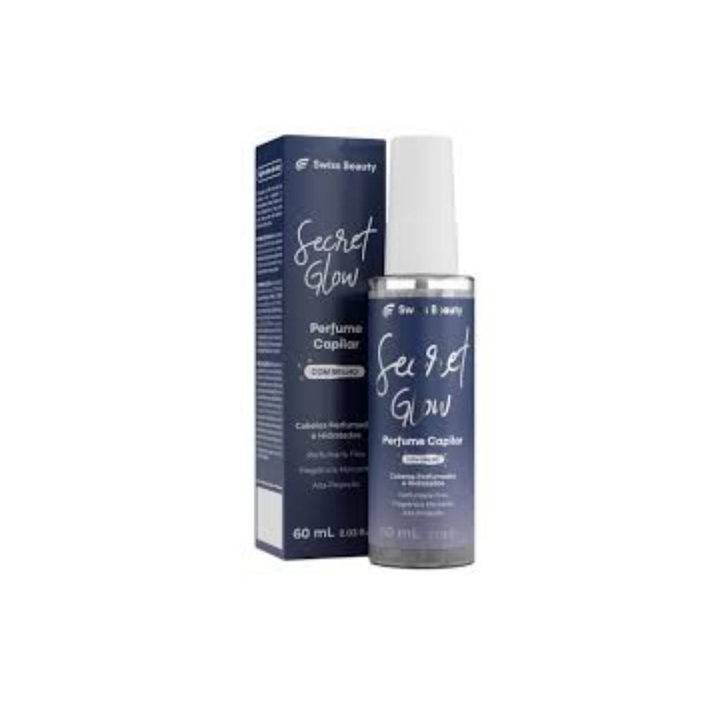 Perfume Capilar Secret Glow 60ml Swiss Beauty