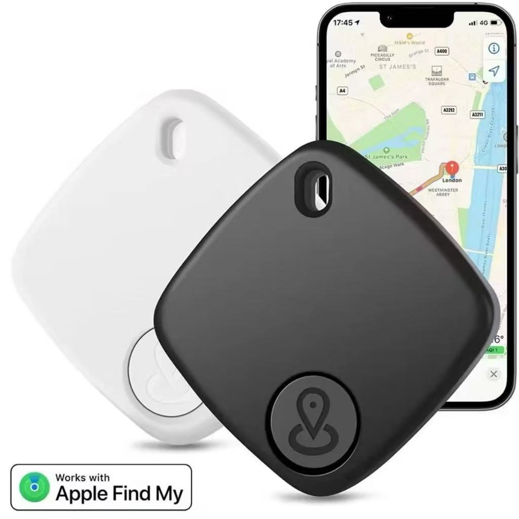 Rastreador GPS Smart Air Tag Compativel para Iphone Localizador Mala Pet Carro Moto Apple IOS Minima