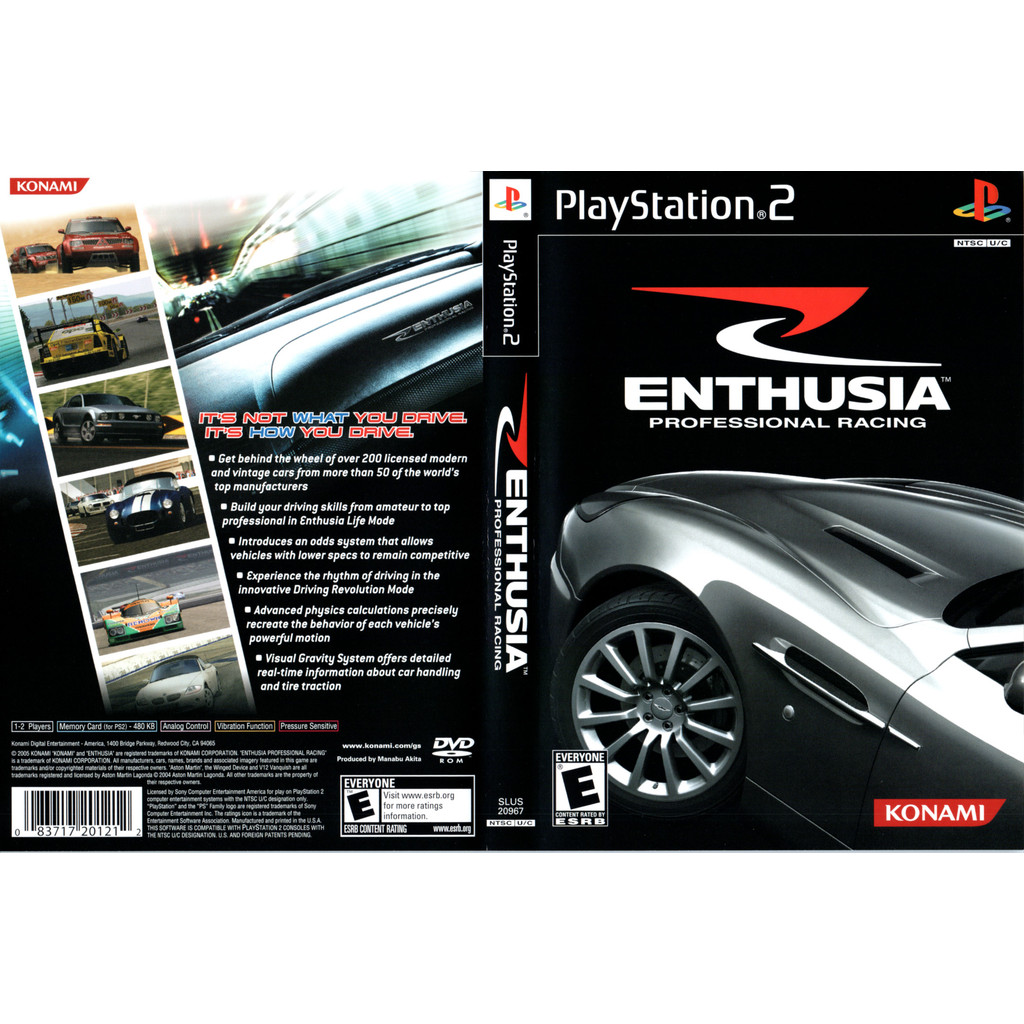 Enthusia Professional Racing - PS2