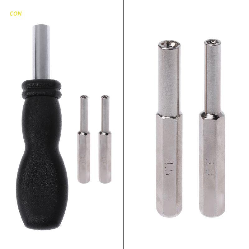 2Pcs Professional Screwdriver 3.8mm + 4.5mm Security Tool Bit Gamebit