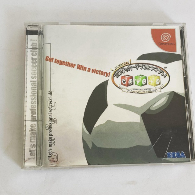 let´s make J. league professional soccer club Dreamcast sega