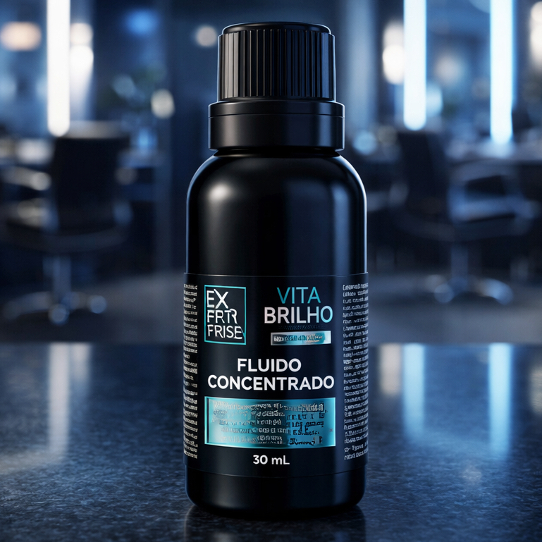 Fluido Concentrado Capilar Alto Impacto 30ml Vita Brilho Profissional  Tratamento Intensivo, Reparação e Brilho