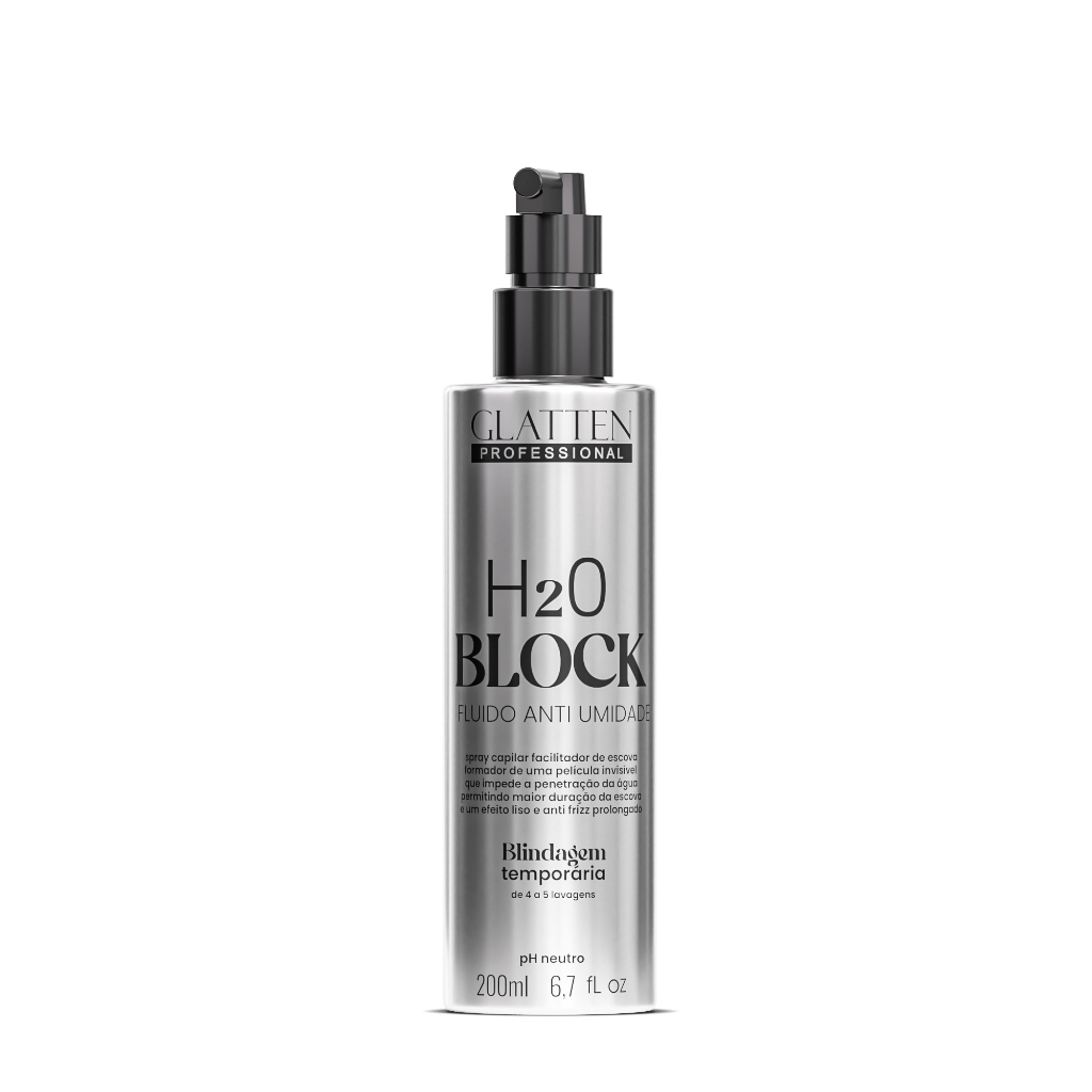 Glatten - Fluido Capilar Anti Umidade - H2O Block - 200ml