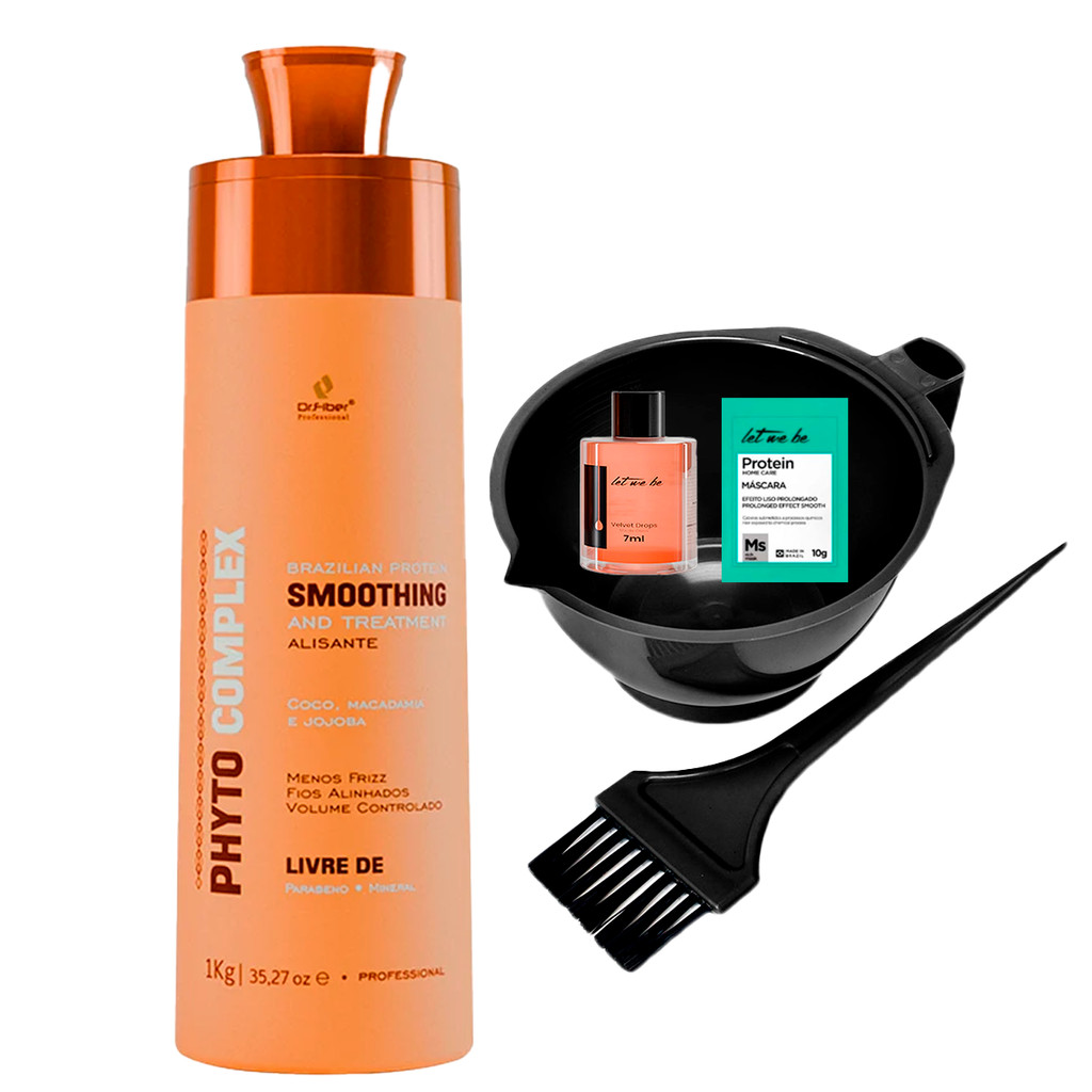 Escova Progressiva Phyto Complex Dr.Fiber  1L Let Me Be