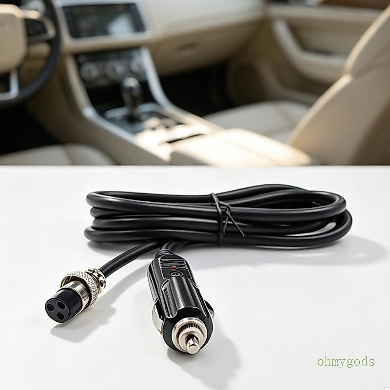 Threaded Locking Car Para Fêmea GX16 Energia Auxiliar Do Veículo