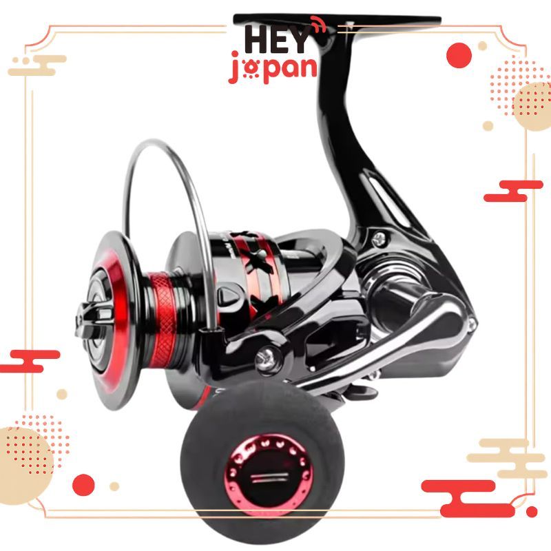 Fi's+7 Spinning Reel 2000-4000 8kg Drag 5.0:1 Gear Ratio Left/Right Handle
