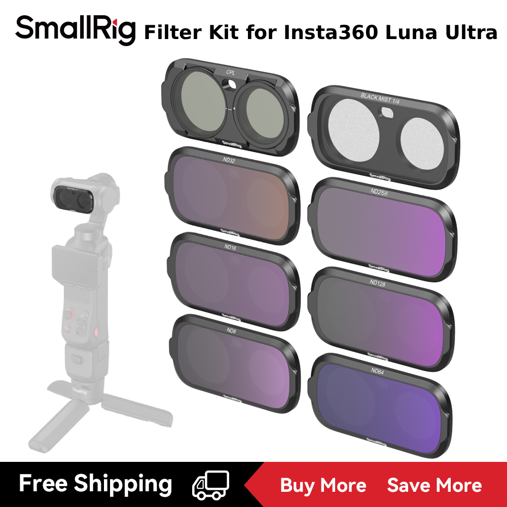Kit De Filtro SmallRig Para Insta360 Luna Ultra # 6687 6688