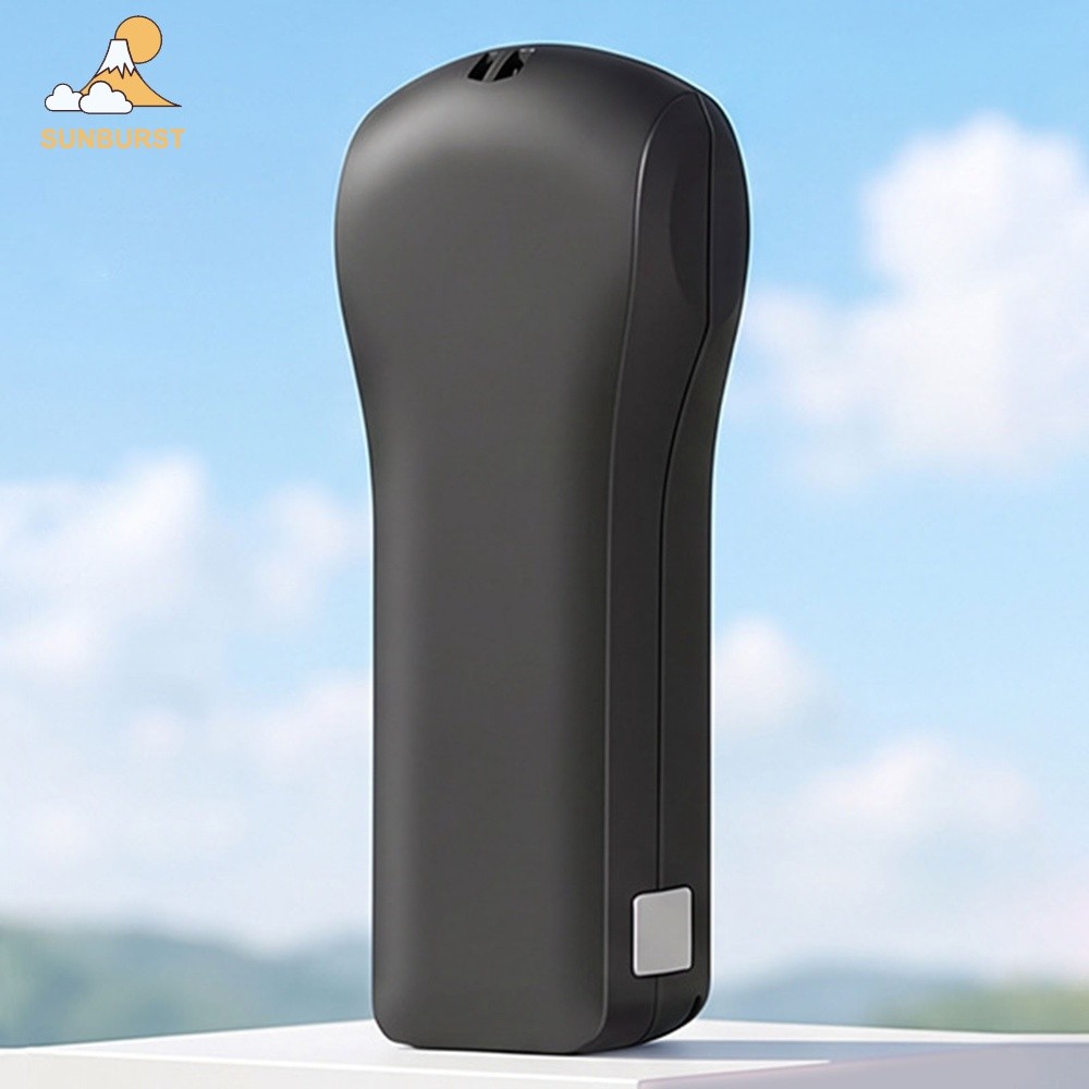[Sunburst1 . br] Para Insta360 Luna Ultra Meia Capa Flip Case Lente Scratch Guard PC Silicone Acolchoado Preto