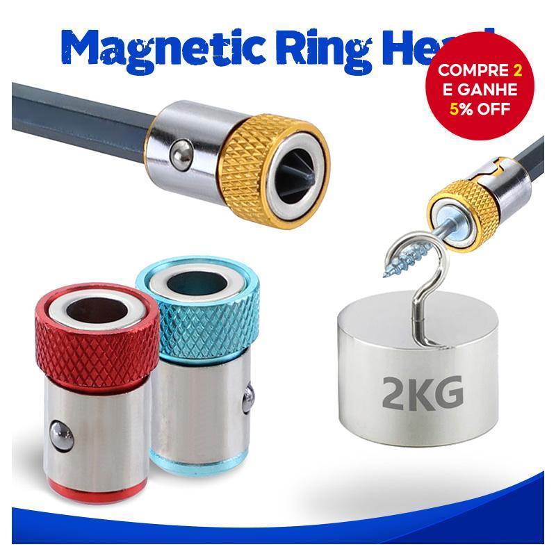 Um Conjunto De Bits De Chave De Fenda Magnética De 6.35 Mm , Ferramentas Sextavadas Antiderrapantes De Liga S2 1-3 Peças