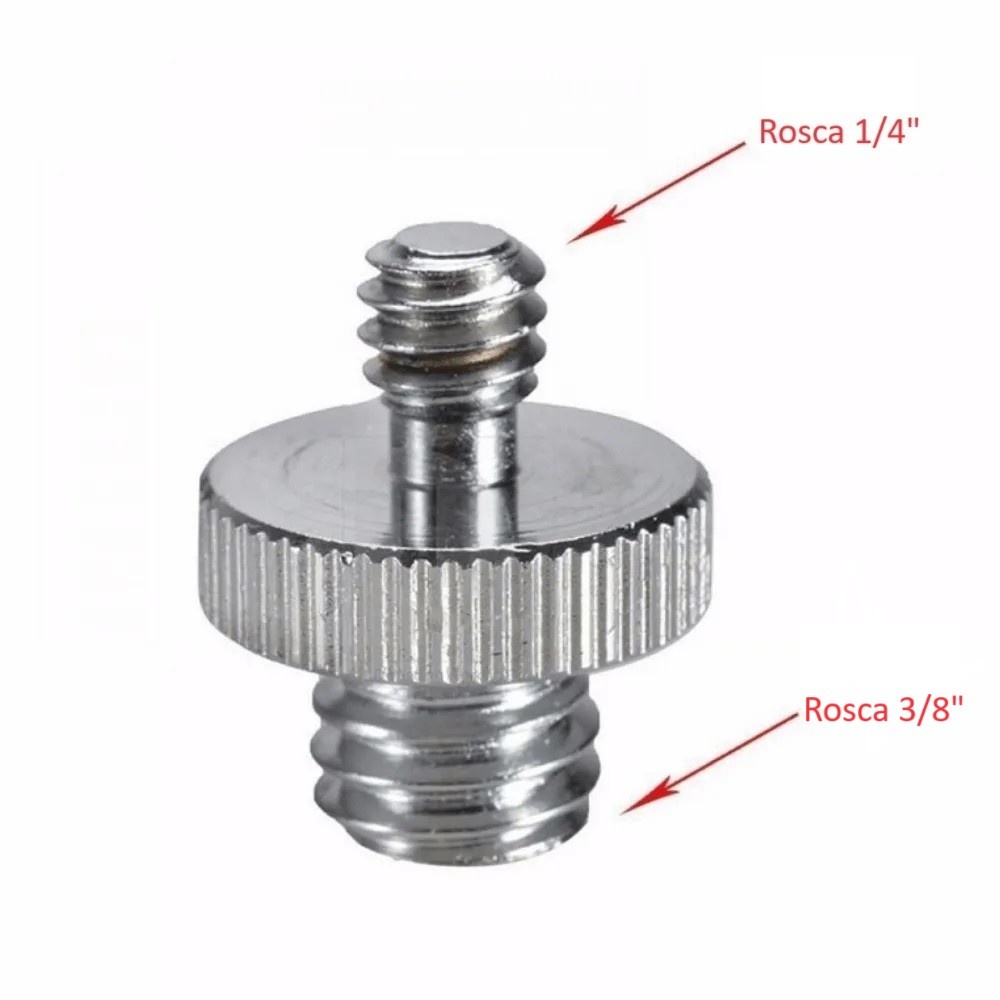 Adaptador de parafuso de rosca 1/4