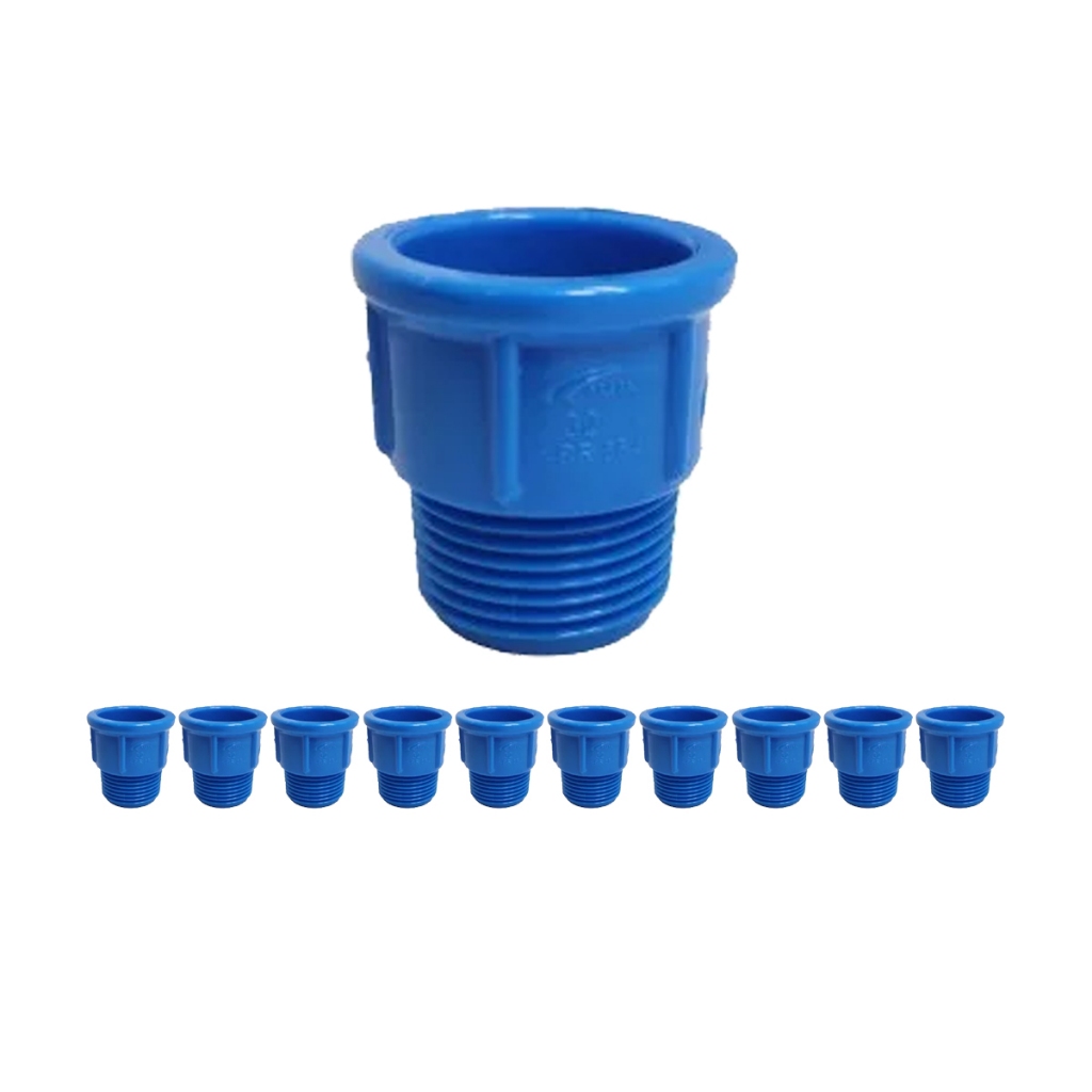 Adaptador Curto Dn32x1 SoIdável x Rosca Amanco 10 Unidades irrigação