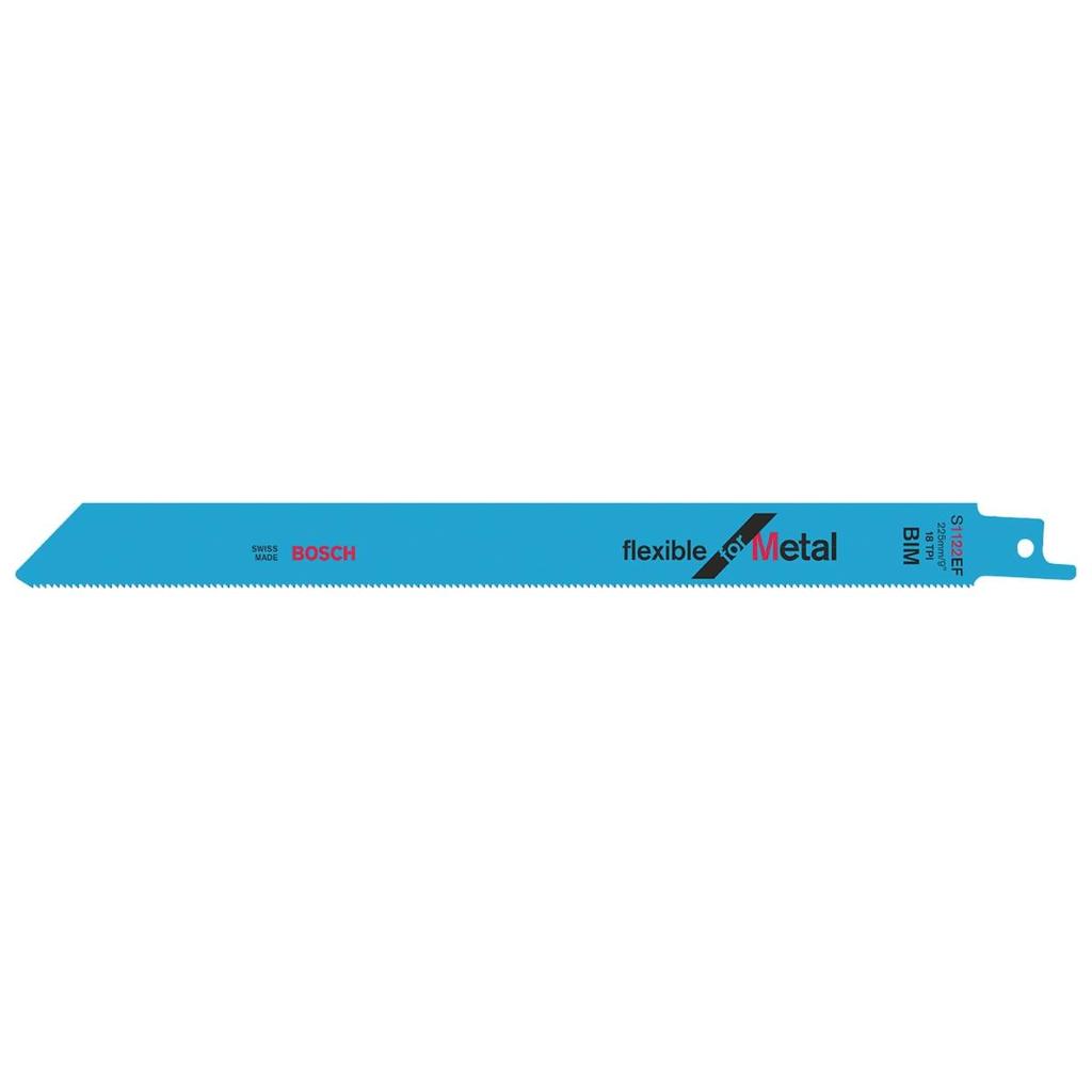 Lâmina Serra Sabre Bosch S1122Ef Flexible For Metal 25 Peças